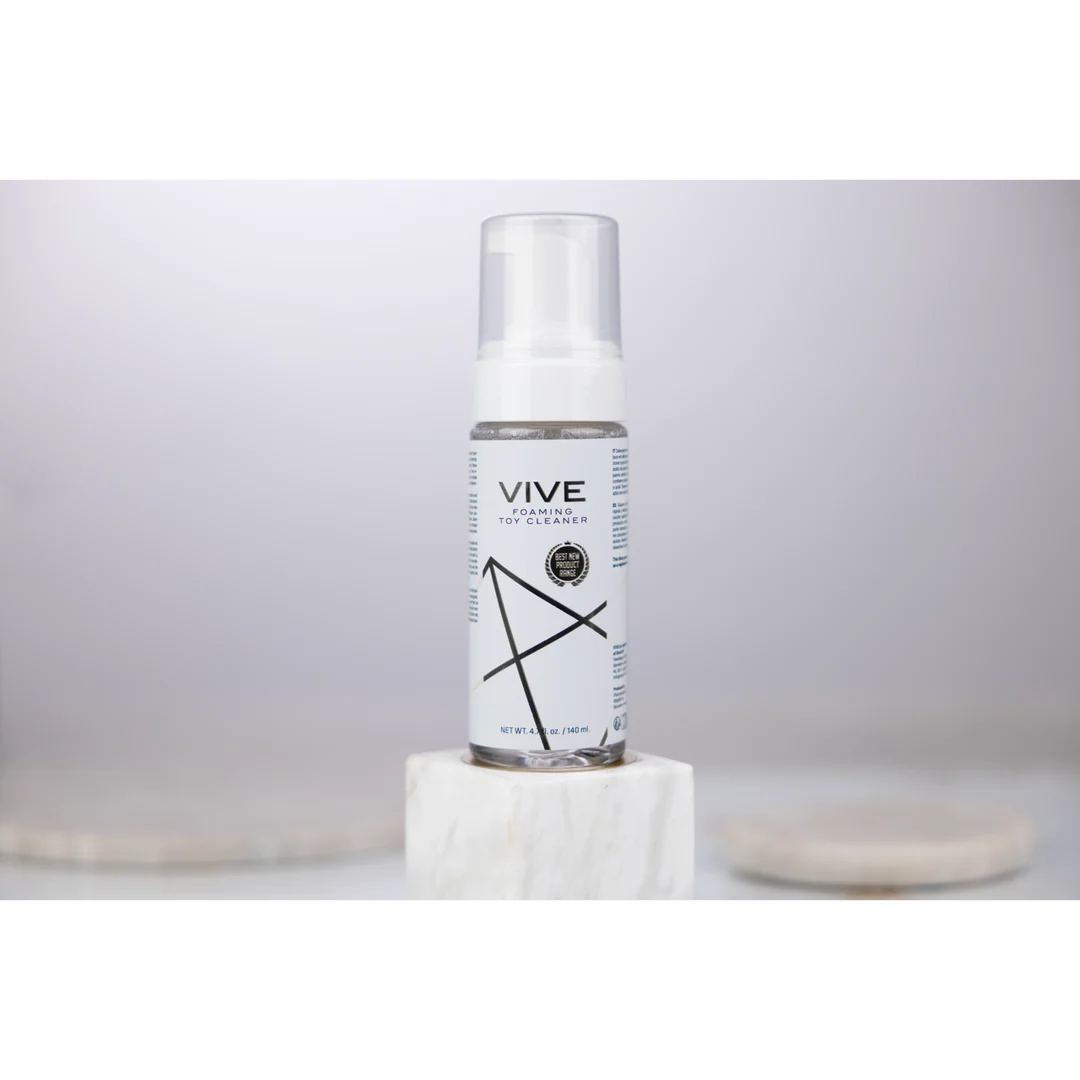 Detergente per sex toy, detergente schiumogeno per sex toy, adatto a tutti i generi, VIVE by Shots, 4,7 fl oz / 140 ml - immagine 3