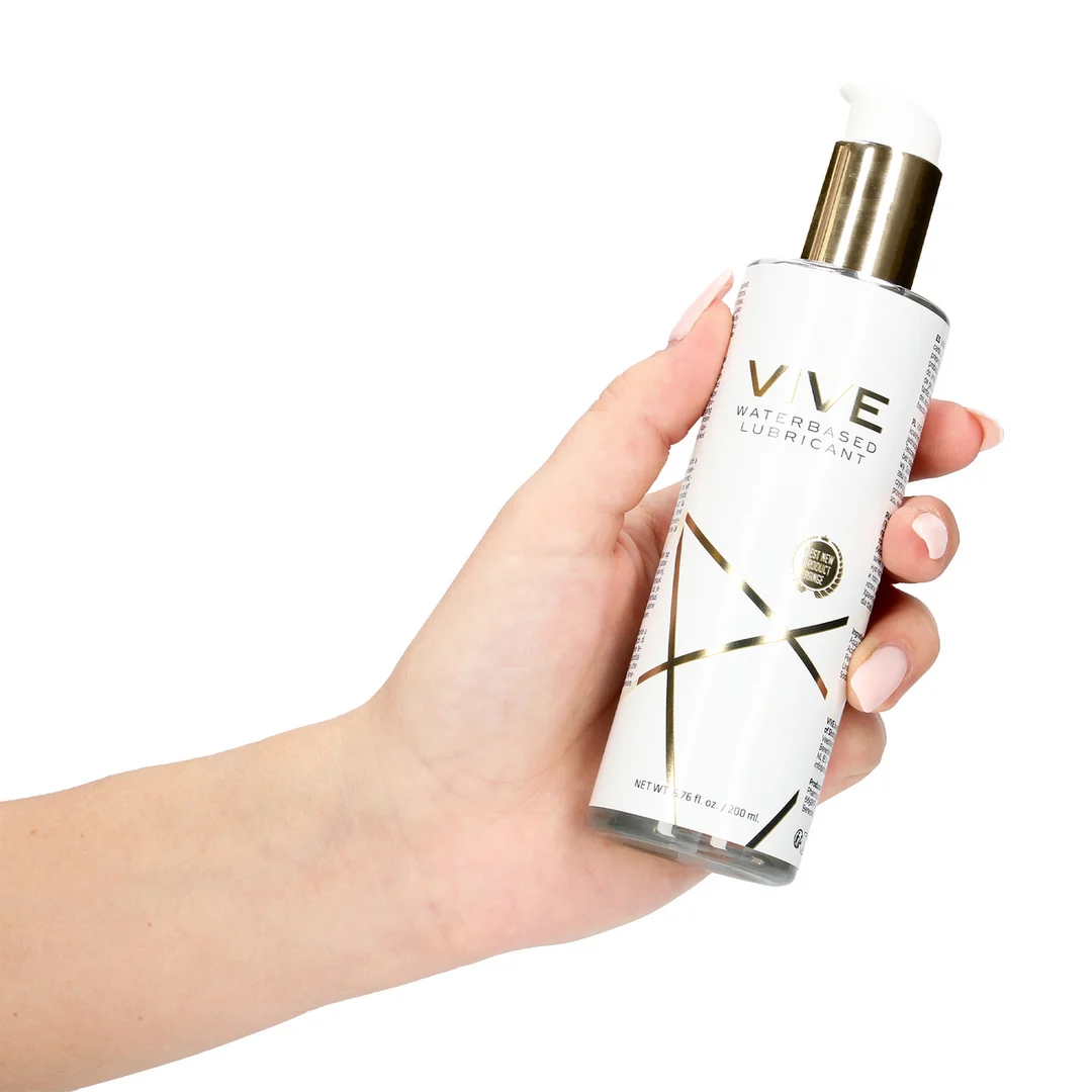 Lubrificante a base d’acqua, testato dermatologicamente e senza oli, senza profumo né sapore, 200 ml, VIVE by Shots - immagine 5