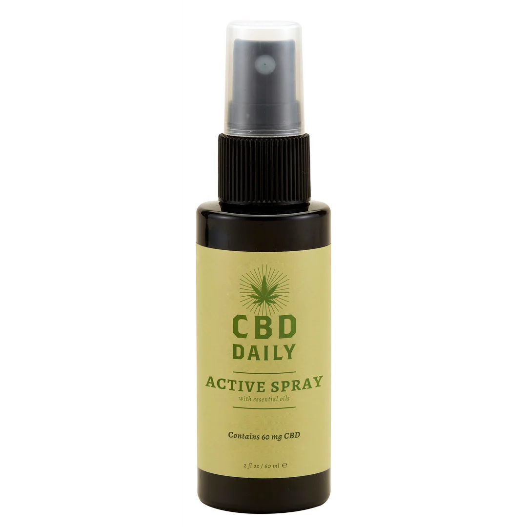 XEUCBDAS002_1_2 Earthly Body Spray attivo con CBD, 60 ml - immagine 1