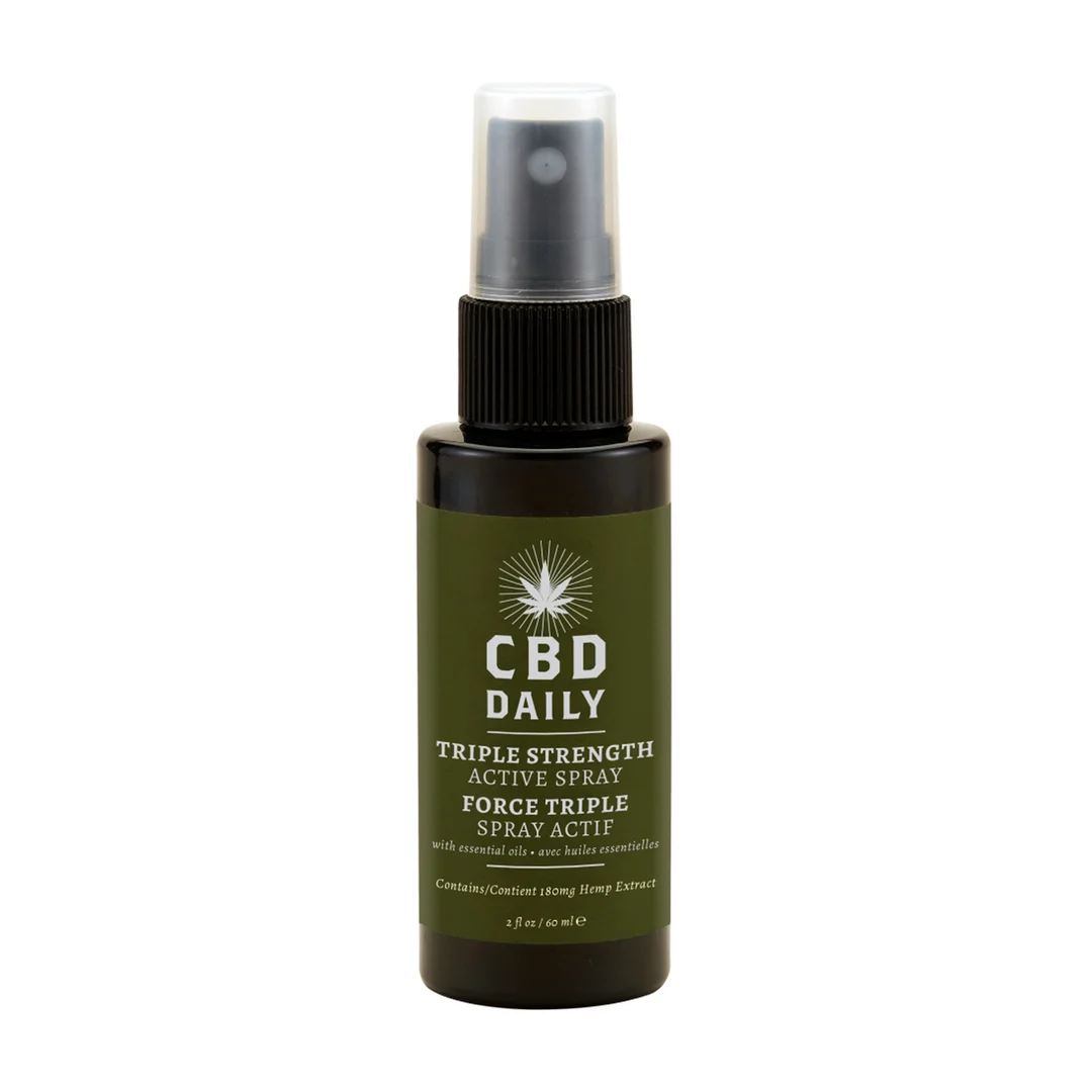 Spray Attivo Quotidiano Earthly Body CBD ad Azione Tripla 60 ml - immagine 2
